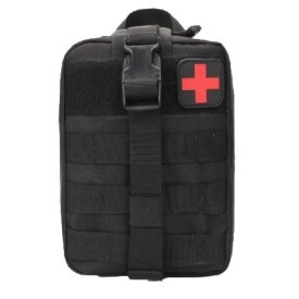 JB tactical - Apteczka taktyczna IFAK II NATO standard – zgodna z TCCC (17 elementów) - czarna